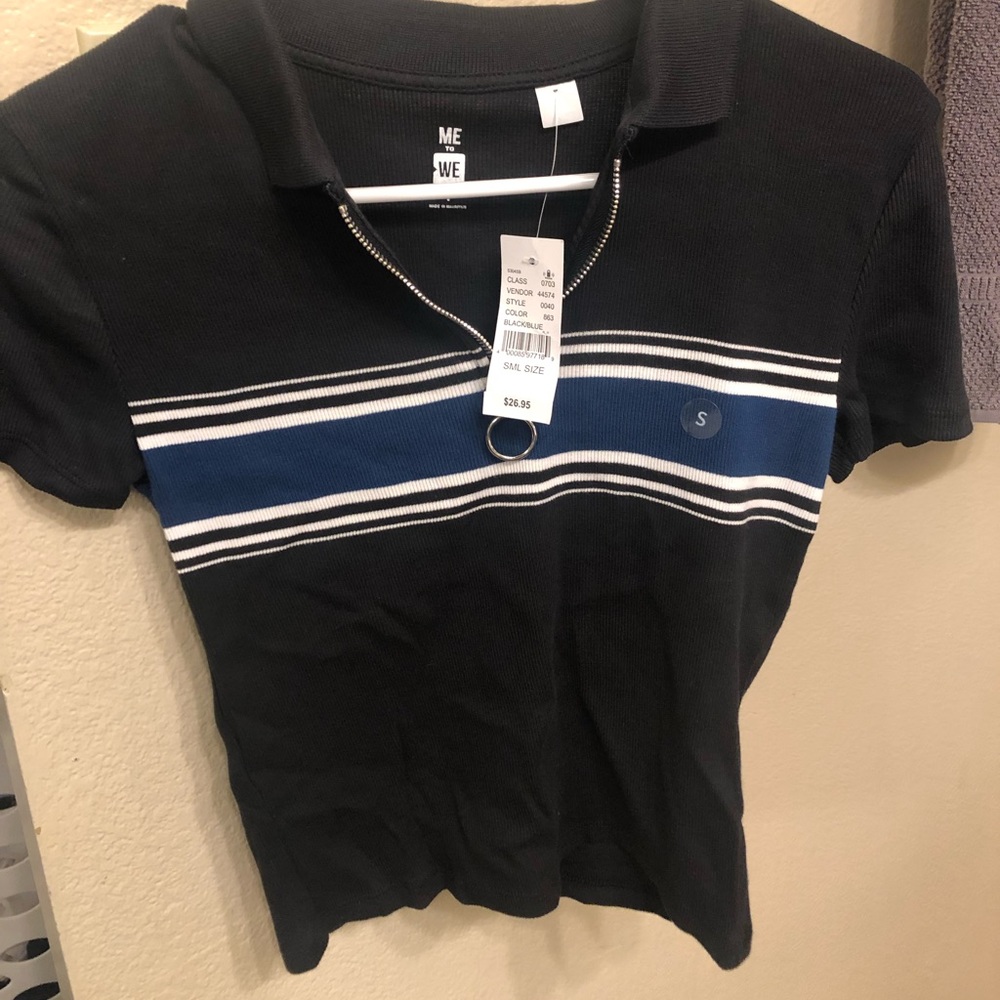 Crop top shortsleeved